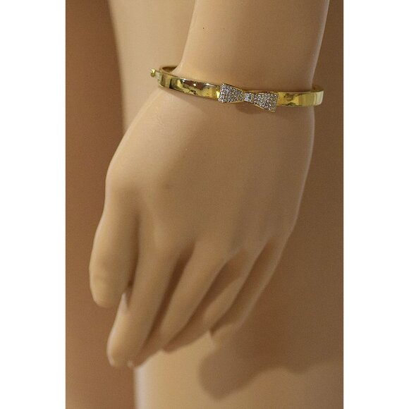 Kate Spade New York "Ready Set Bow" adorned with a bow of pavé crystals - Picture 14 of 14